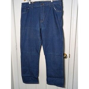 NWT Dickies Work Jeans Mens 42x32 Blue Denim Regular Fit 5 Pocket Straight Leg